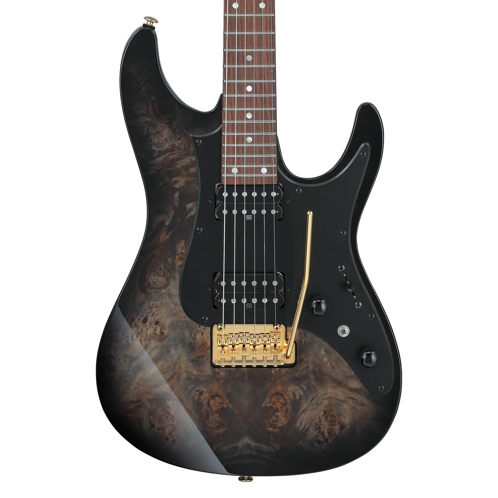 Used Ibanez AZ41P1PB AZ Premium Electric Guitar w/ Bag - Transparent Gray Burst