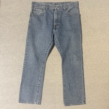 Levis 517 Blue Jeans Mens 34x30 Bootcut Denim Pants Western Cowboy