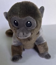 Wild Republic Brown Gray Monkey Stuffed Anima...