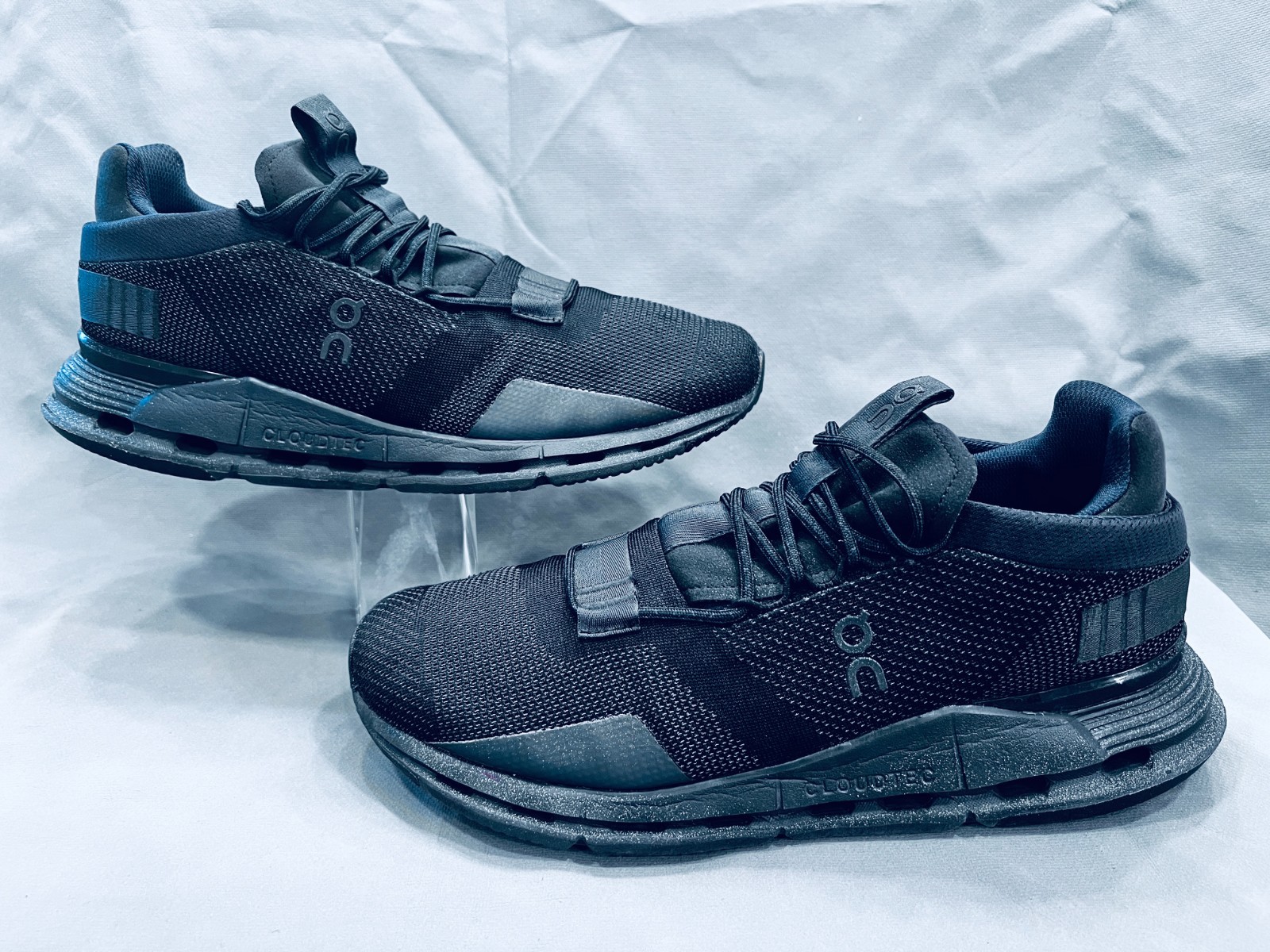 Men 10.5, ON Cloud Cloudnova Black Eclipse Triple… - image 7