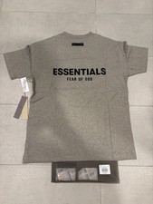 Fear Of God Essential T-Shirts New  All Size XS-XL  Dark Oatmeal