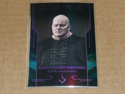 Topps Baron Vladimir Harkonnenサインカード 2025 Topps Chrome DUNE BARON VLADIMIR HARKONNEN PURPLE BLUE