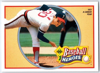 1990 Upper Deck Baseball Heroes #11 - Nolan Ryan California Angels (NM)