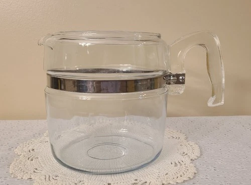 Vintage Pyrex 6 Cup Glass Coffee Percolator POT ONLY 7756 NL