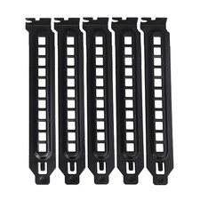 5Pcs PCI Slot Cover Dust Blanking Board Cooling Fan Dust Ventilation for9575