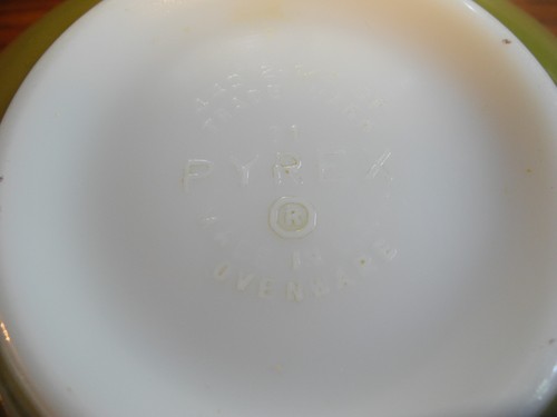 Set of 3 Pyrex Cinderella Mixing Bowls Autumn Floral Verde 444 443 441 Very Nice - Picture 13 of 24
