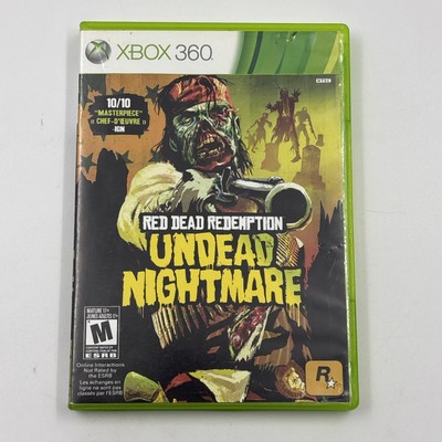 Red Dead Redemption Undead Nightmare Microsoft Xbox 360 2010 No Manual