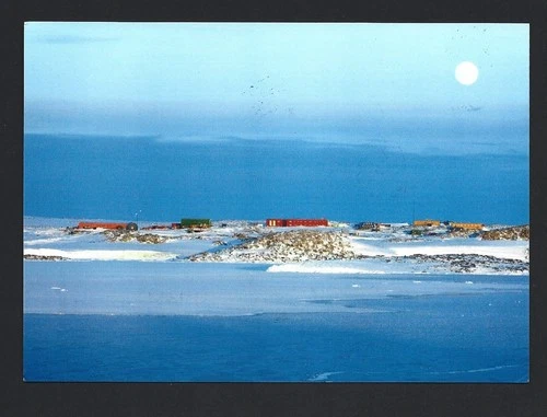 Australia Antarctic AAT 2014 PPC of Casey Base posted Casey Base to Germany