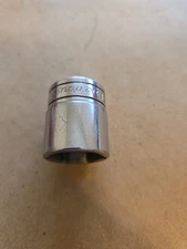 Snap On 3/8" Drive 13/16" 6PT SAE Shallow Chrome Socket FS261