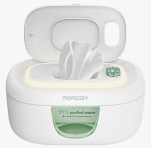 Momcozy Electric Baby Wipe Warmer w/ Digital Temp Display, Cord