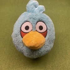 Angry Birds Plush Blue Jay Stuffed Animal Doll Rovio Commonwealth Toy Lot G1