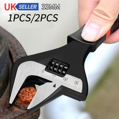 Adjustable 6inch Heavy-duty Wrench With Opening Range Of 0-30 Millimeters New UK - Image 1 of 4