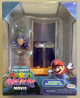 #ad Super Mario Galaxy Movie 1.5in Star Launcher Wonder Bowser Jr New $16.98