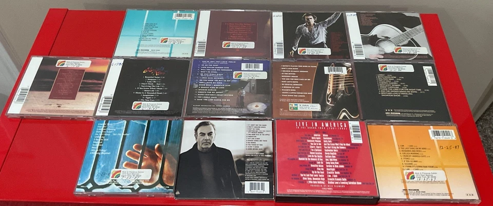 Neil Diamond - 13 CD Lot -Moods, Stones,Hot August II,Live,Serenade,Gold,Noise Foto 2 de 3