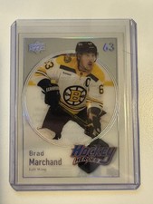 23-24 UD Extended Series Hockey Heroes Acetate HH-38 BRAD MARCHAND