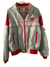 Vintage Men's K Brand RUBY PREMIUM DIESEL Full Zip Racing Jacket XL Nylon
