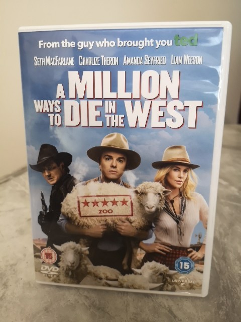 A Million Ways to Die in the West DVD 2014, Seth MacFarlane, Certified 15