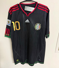 2010 Mexico Away Retro Giovani Dos Santos #10 Vintage Iconic Black 2010 L