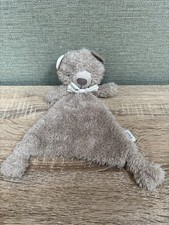 MAMAS & PAPAS beige cream bow Millie and BORIS bear comforter comfort blanket