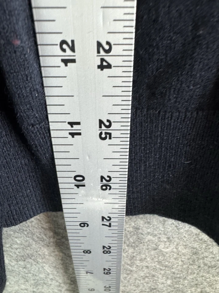 Suéter Burberry Brit masculino médio pull over Nova Check designer azul gola redonda - Imagem 3 de 4