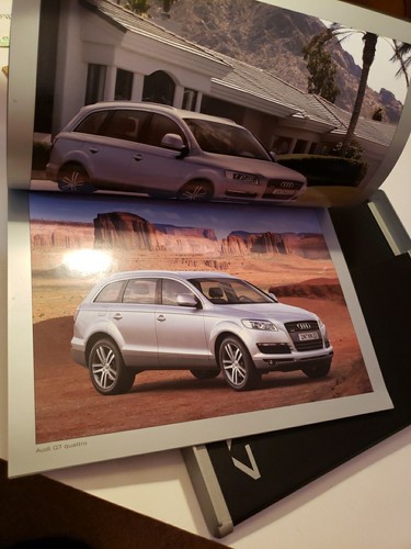 Media Info Audi Q7 2005 RARE Collectible Press Kit English Language - Picture 19 of 23