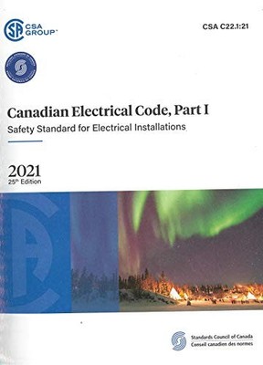 Canadian Electrical Code - Part 1 (2021) (C22.1..., CSA