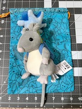 Jellycat Flower Forager Mouse With Bluebell Backpack NWT