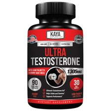 Kaya Naturals Ultra Testosterone - Men's Testosterone BoosterTribulus 90 Count