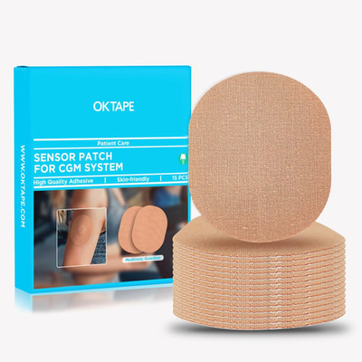 OK TAPE Adhesive Patches for MEDTRONIC Guardian and Other Sensor, Waterproof & S