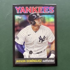 Topps 2025 Archives Jasson Domínguez #38 New York Yankees Baseball Card