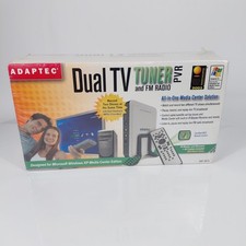 NEW SEALED Adaptec Dual TV Tuner PVR AVC-3610   Windows XP Media Center