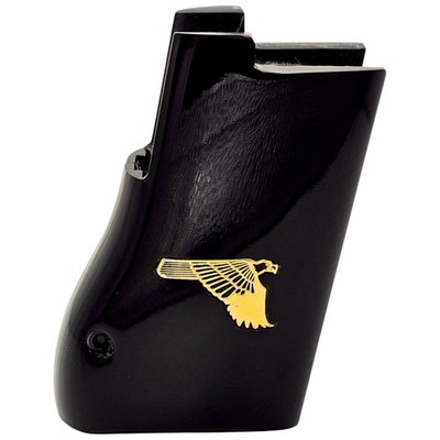 Custom Desert Eagle Grips Mark XIX - 24K Gold Plated Eagle Mirror Black Polish