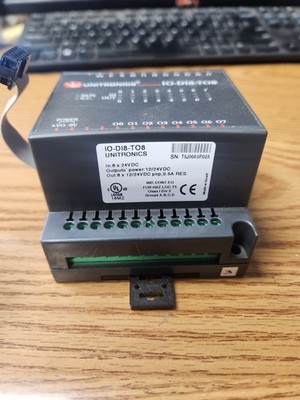 Unitronics IO-DI8-TO8 I/O Expansion Module