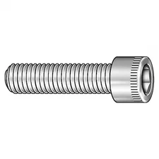 M3-0.50 Socket Head Cap Screw, Socket, Plain 18-8 Stainless Steel, 14 Mm