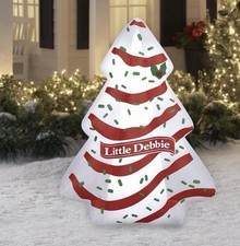 Little Debbie Christmas Tree Cake Blow Mold 15x 5x22 “led Lighted New Ship Today