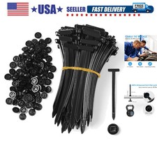 400 Pcs Nylon Universal Cable Tie Buckle - New T Multifunctional Nylon Zip Ti...