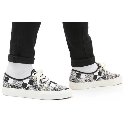 Vans scarpa da bambino autentica patchwork floreale multi marshmallow taglia 10 5K
