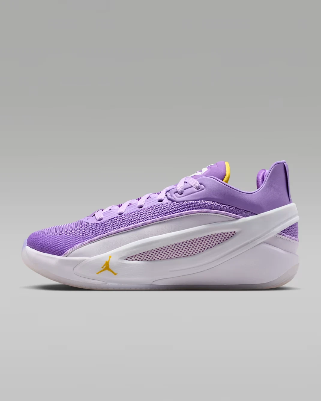 Nike Luka 5 Basketball Shoes in White/Atomic Violet/Wild Berry
