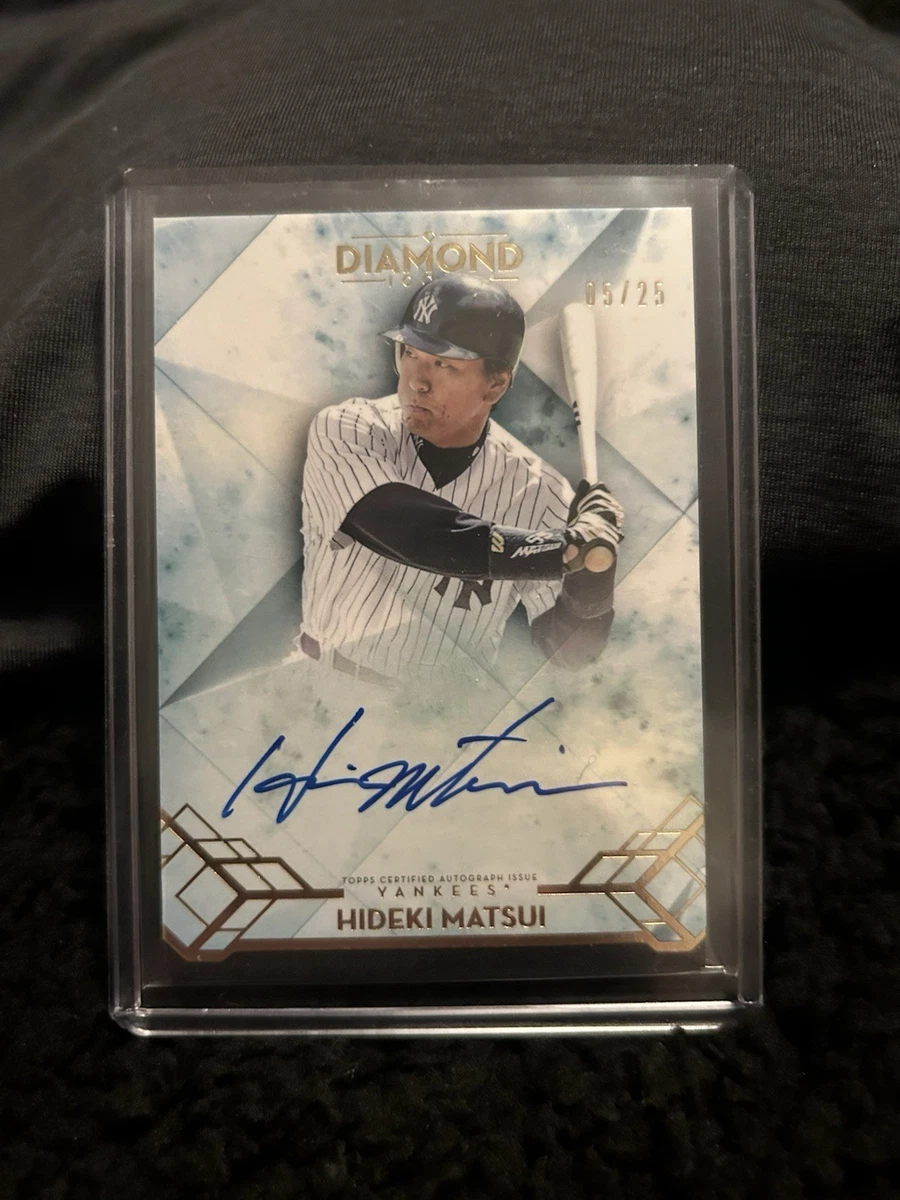 Hideki Matsui Baseball Sports Trading Cards & Accessories