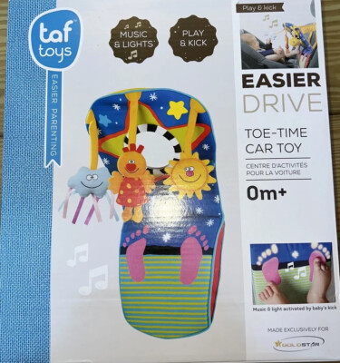Taf Toys Baby Multicolor Infant Toe Time Music Lights Easier Drive