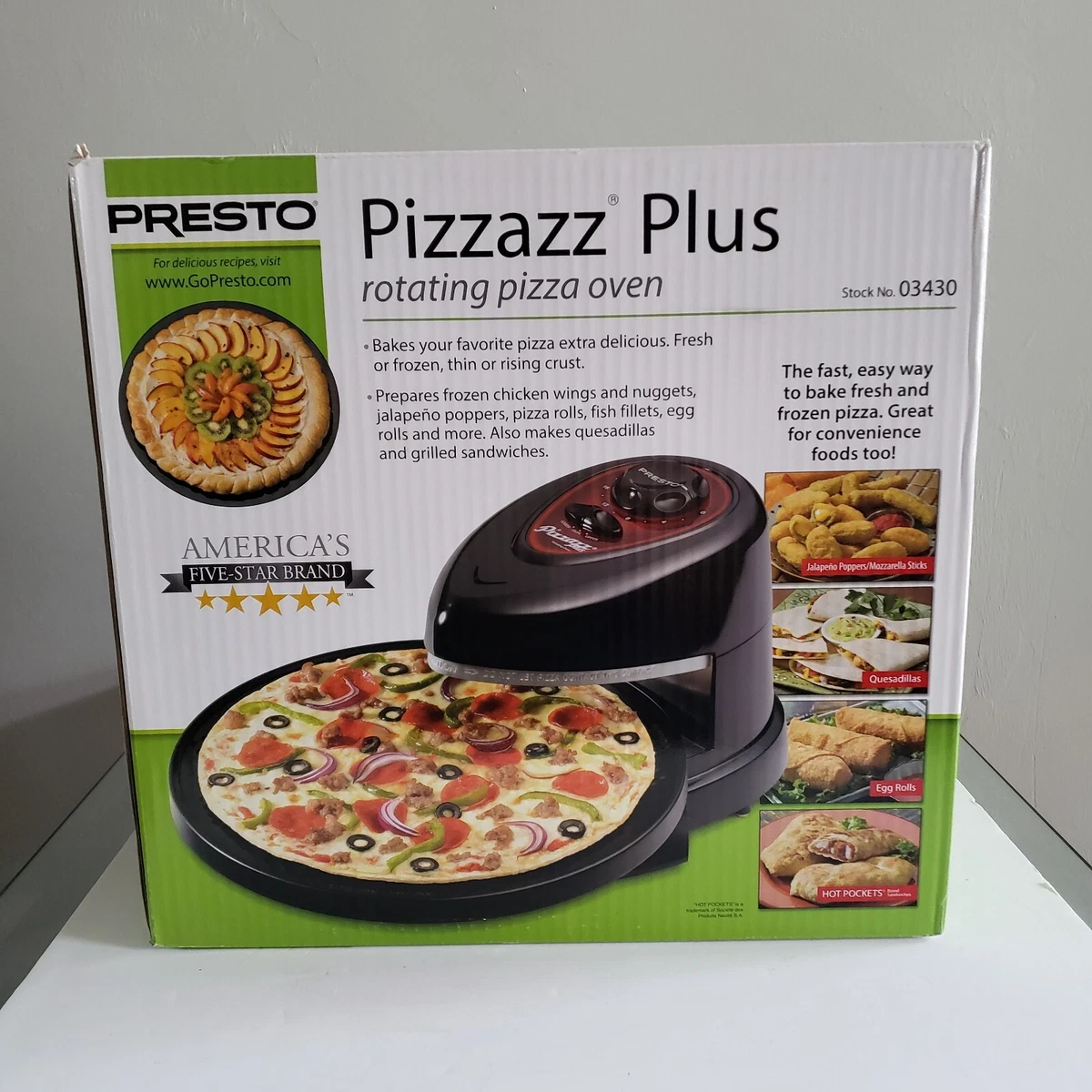 Find the best price on Presto Pizza Box Chef