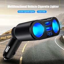 für Zigarettenanzünder Doppelsteckdose Adapter 2 Fach Verteiler Kfz Auto 12V/24V für Zigarettenanzünder Doppelsteckdose Adapter 2 Fach Verteiler Kfz Auto 12V/24V
