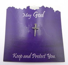 New Metal Cross Lapel Pin Brooch Made in USA #P12