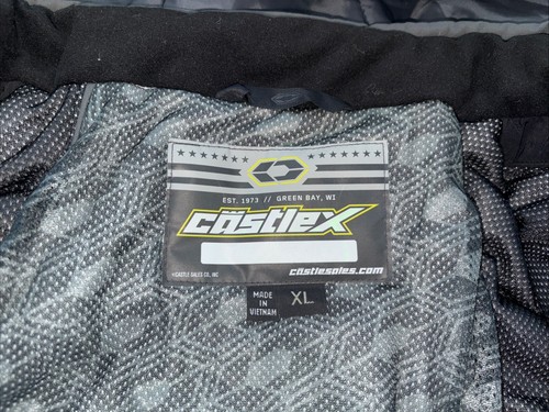 CastleX Strike Jacket Black/Charcoal Mens Sz XL New with tags - Picture 7 of 9