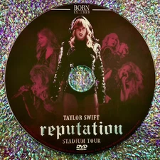 TAYLOR SWIFT reputation Tour 2018 Stadium Concert DVD USA SELLER