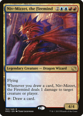 MTG Niv-Mizzet, the Firemind  - Modern Masters 2015 #182