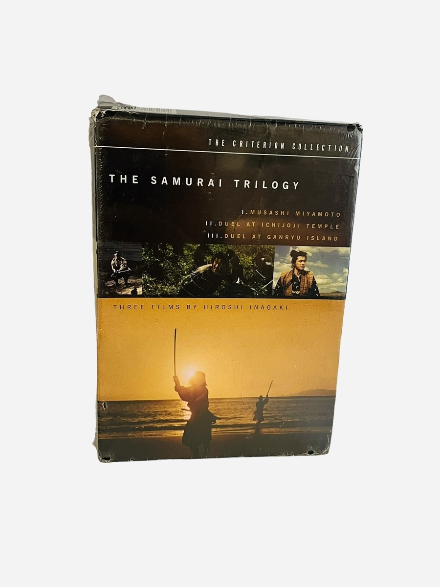 Samurai Trilogy DVD Set Sealed Criterion Japan Musashi