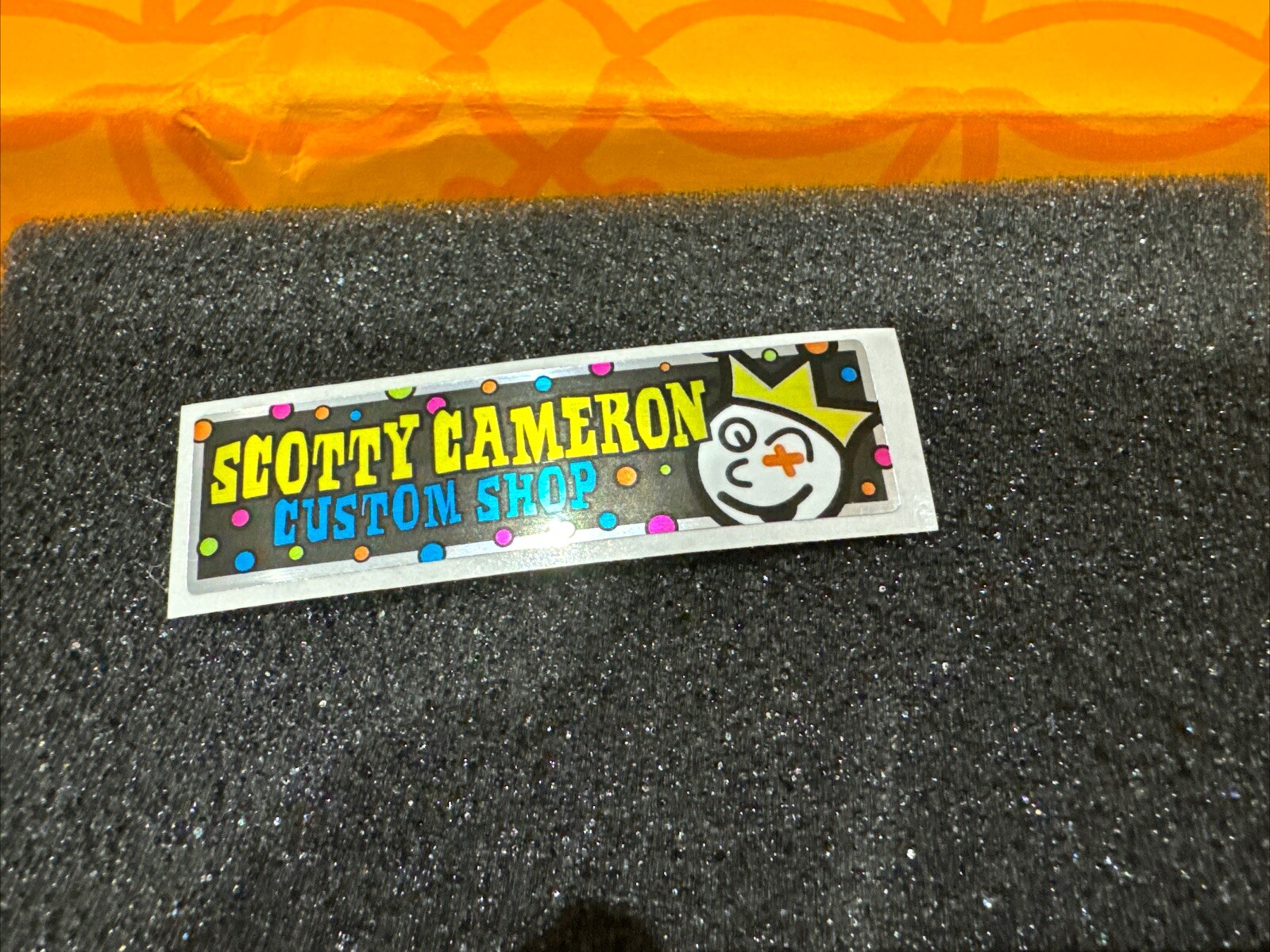 Scotty Cameron Custom Shop Neon Jackpot Johnny Putter Shaft Band Label New!!!