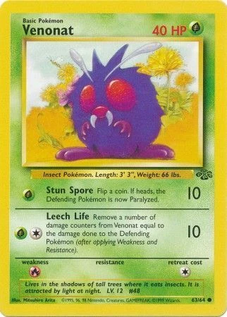 Pokemon WOTC Jungle Set Individual Cards - Pick From List from $1!! FREE POSTAGE - Picture 73 of 75