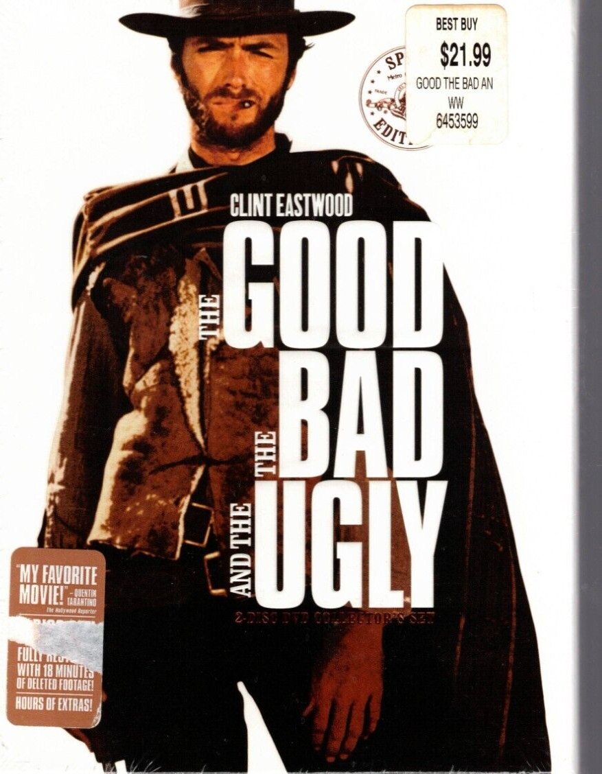 MGM dvd Good Bad & Ugly 2 disc collector's set brand new sealed